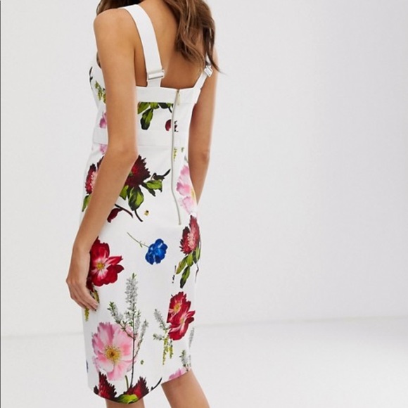 Ted Baker Floral Bodycon - Picture 2 of 6
